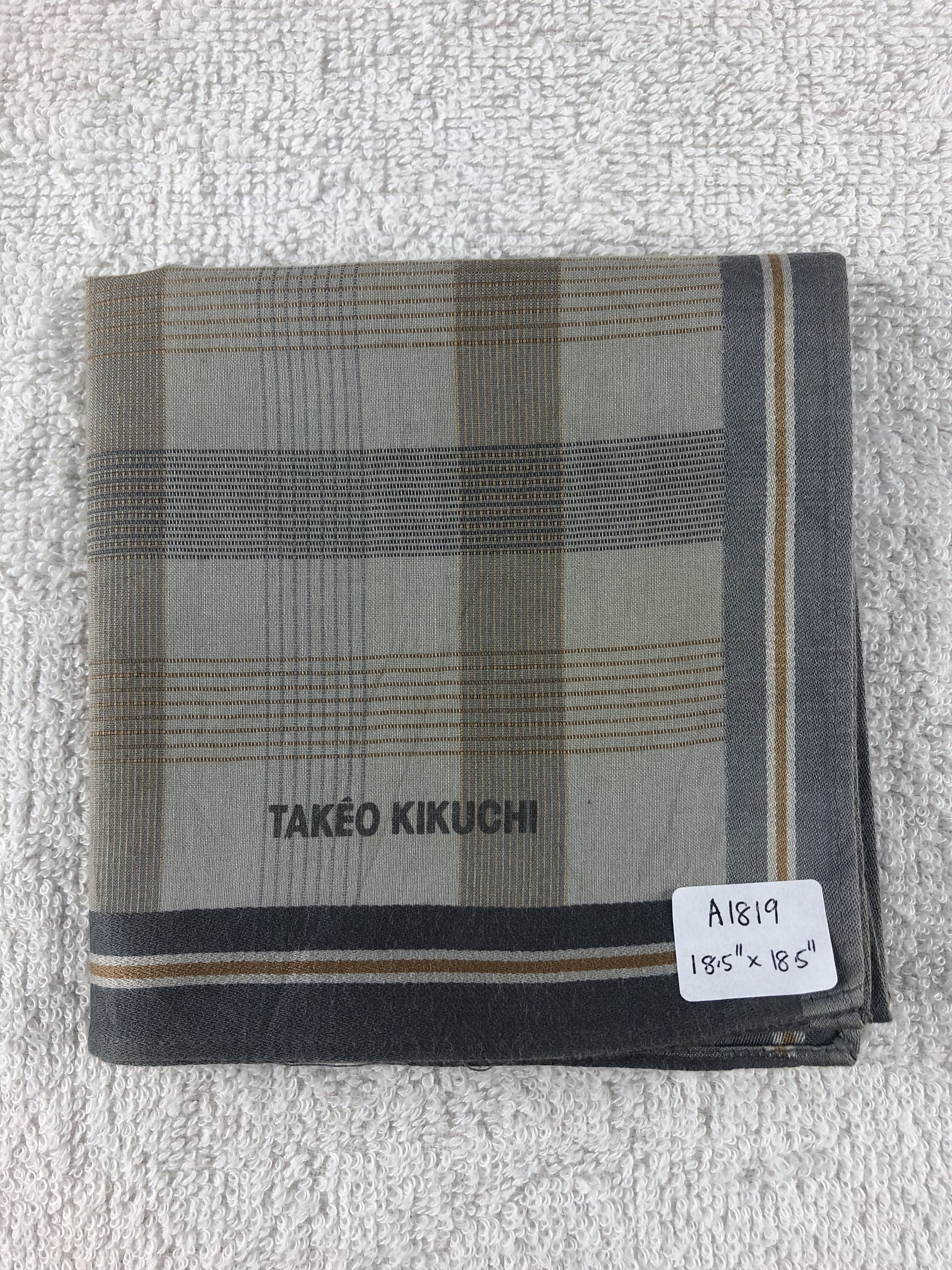 Japanese Brand × Takeo Kikuchi × Vintage Takeo Kikuchi Handkerchief / Bandana / Neckerchief Size ONE SIZE - 6 Thumbnail