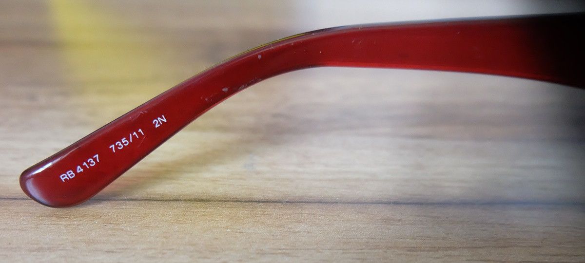 RayBan Ray-Ban RB4137 Sunglasses Made in Italy Size ONE SIZE - 8 Thumbnail