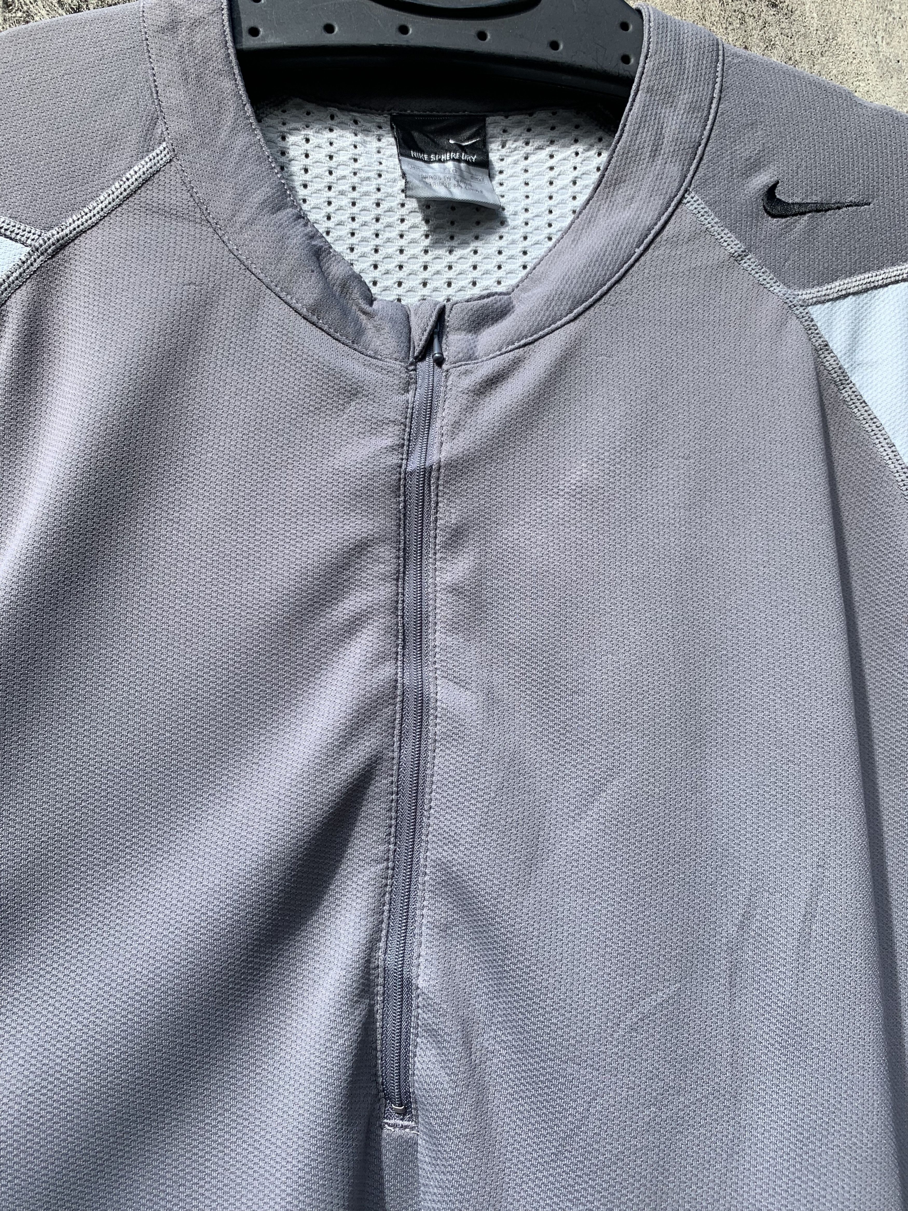 Nike 00s Nike Sphere Dry Jersey Halfzip Size US XXL / EU 58 / 5 - 12 Thumbnail