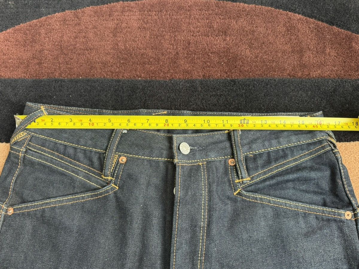 Evisu EVISU mosaic daicock style jeans！size：29x34 Size US 29 - 8 Thumbnail