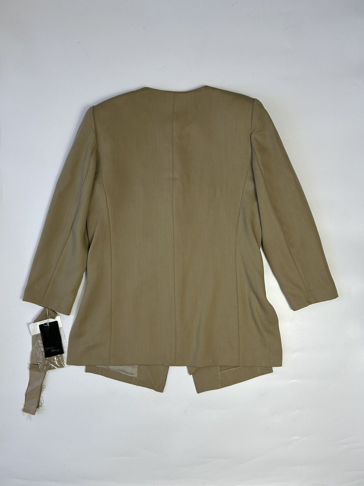 Japanese Brand FEMME BY NAKAYA BUTTON UP STYLE BLOUSE Size ONE SIZE - 3 Thumbnail
