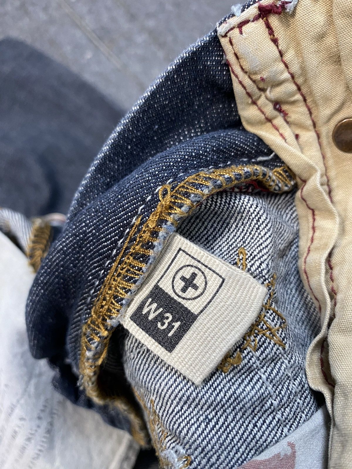 Other Y2k Tough Jeansmith Tactical Denim Green Straps Size 30 31 Size US 31 - 13 Thumbnail