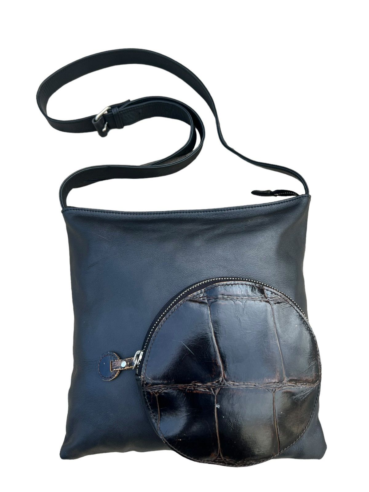 Leather Vintage Lily Japan Cargo Leather Bag Size ONE SIZE - 6 Thumbnail