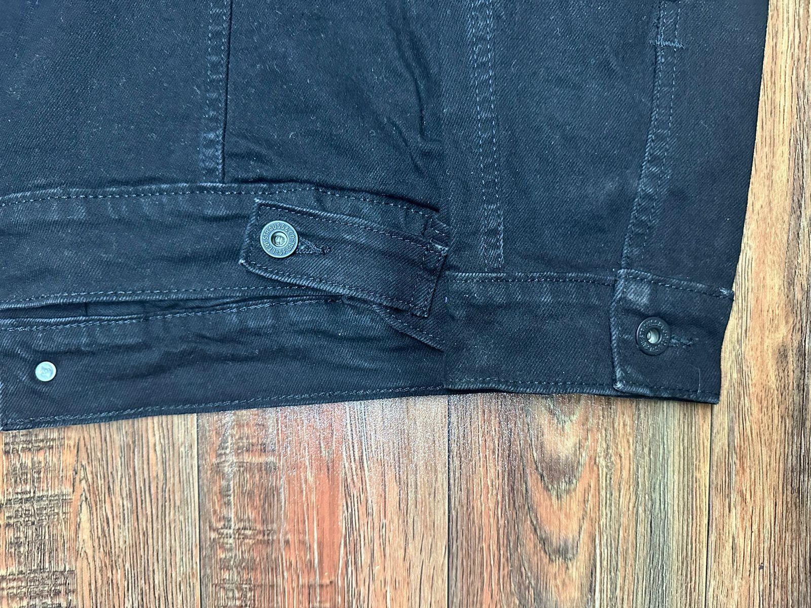 Levi's Levis denim jacket black Size US L / EU 52-54 / 3 - 5 Thumbnail