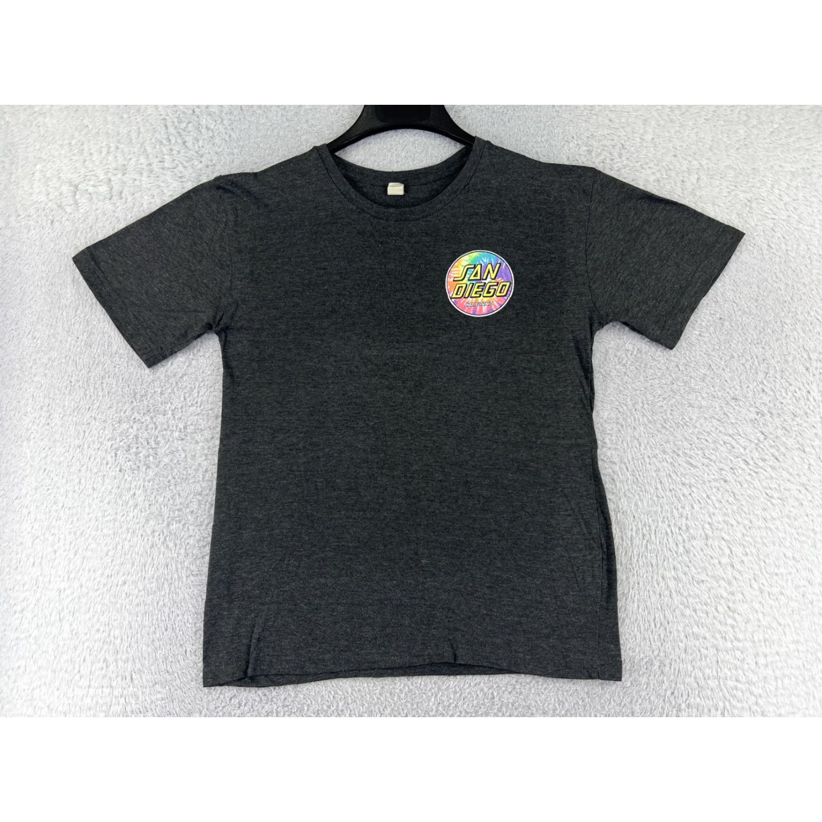 Vintage Santa Cruz San Diego Shirt Womens M Gray Crew Neck T-Shirt California Skate Logo Beach Size M / US 6-8 / IT 42-44 - 2 Thumbnail