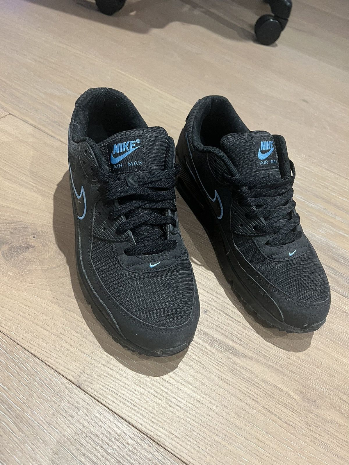 Nike Nike air max university blue/ black Size US 9 / EU 42 - 1 Thumbnail