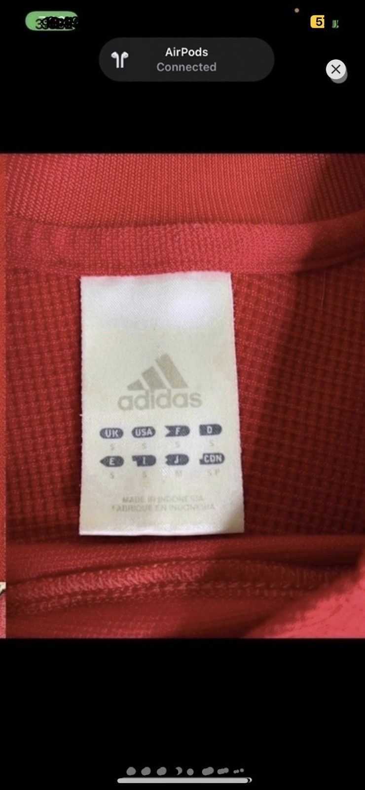 Adidas ***FINAL DROP***RARE 00s ADIDAS TECHNICAL DRY FIT SHIRT S Size US M / EU 48-50 / 2 - 4 Thumbnail