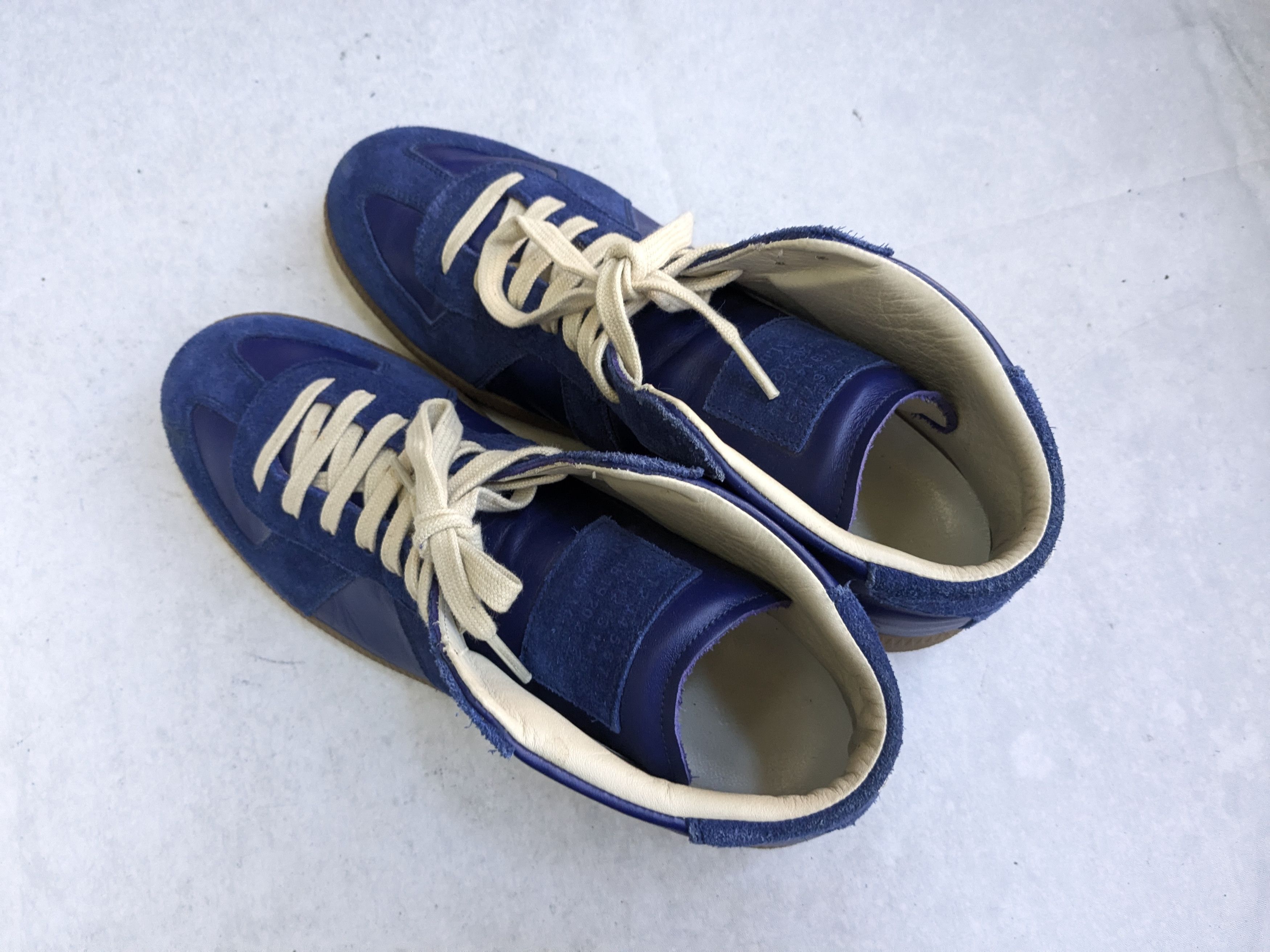 Maison Margiela Maison Margiela Replica GAT Blue 10 43 High Tops Gum Size US 10 / EU 43 - 13 Thumbnail