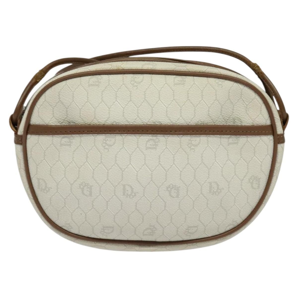 Dior DIOR Honeycomb Canvas Shoulder Bag Pvc White Size ONE SIZE - 2 Thumbnail