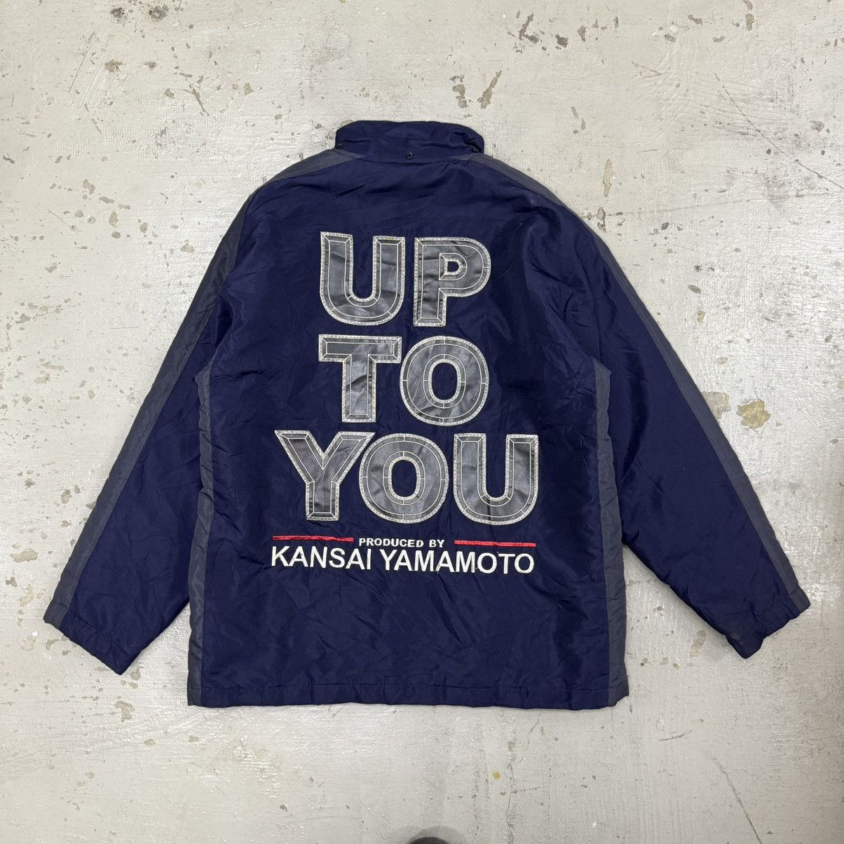 Kansai Yamamoto Vintage Up to You Kansai Yamamoto Embroidered Logo Jacket Size US L / EU 52-54 / 3 - 1 Thumbnail