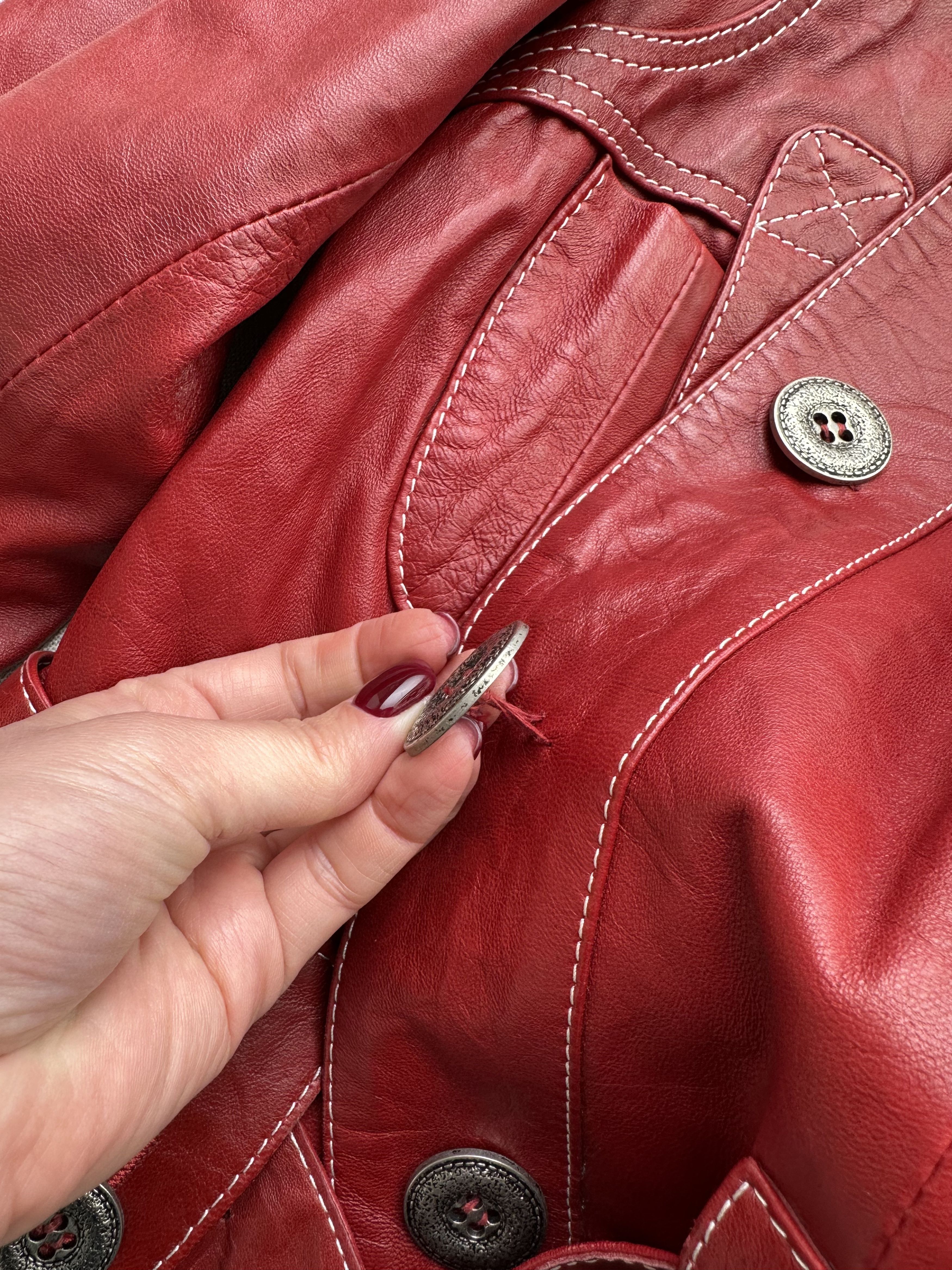 Japanese Brand Vintage Leather Jacket Size S / US 4 / IT 40 - 12 Thumbnail