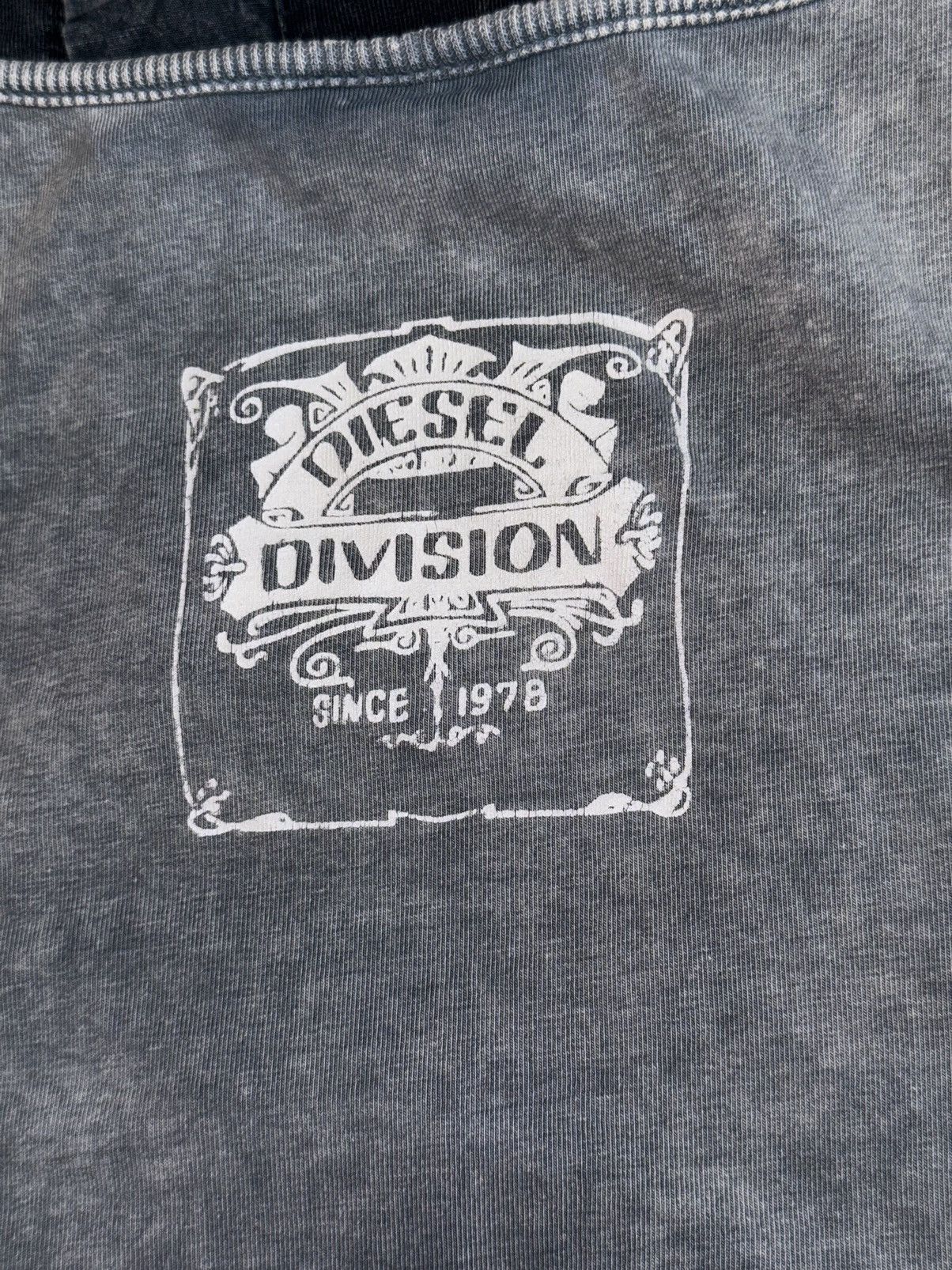 Diesel × Vintage Diesel 2000s vintage washed graphite blue Y2K tank top Size XXL / US 16-18 / IT 52-54 - 5 Thumbnail