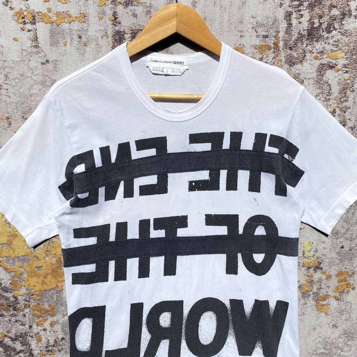 Comme des Garcons Comme Des Garcons END OF THE WORLD Shirt CDG Japan Brand Size US S / EU 44-46 / 1 - 7 Thumbnail