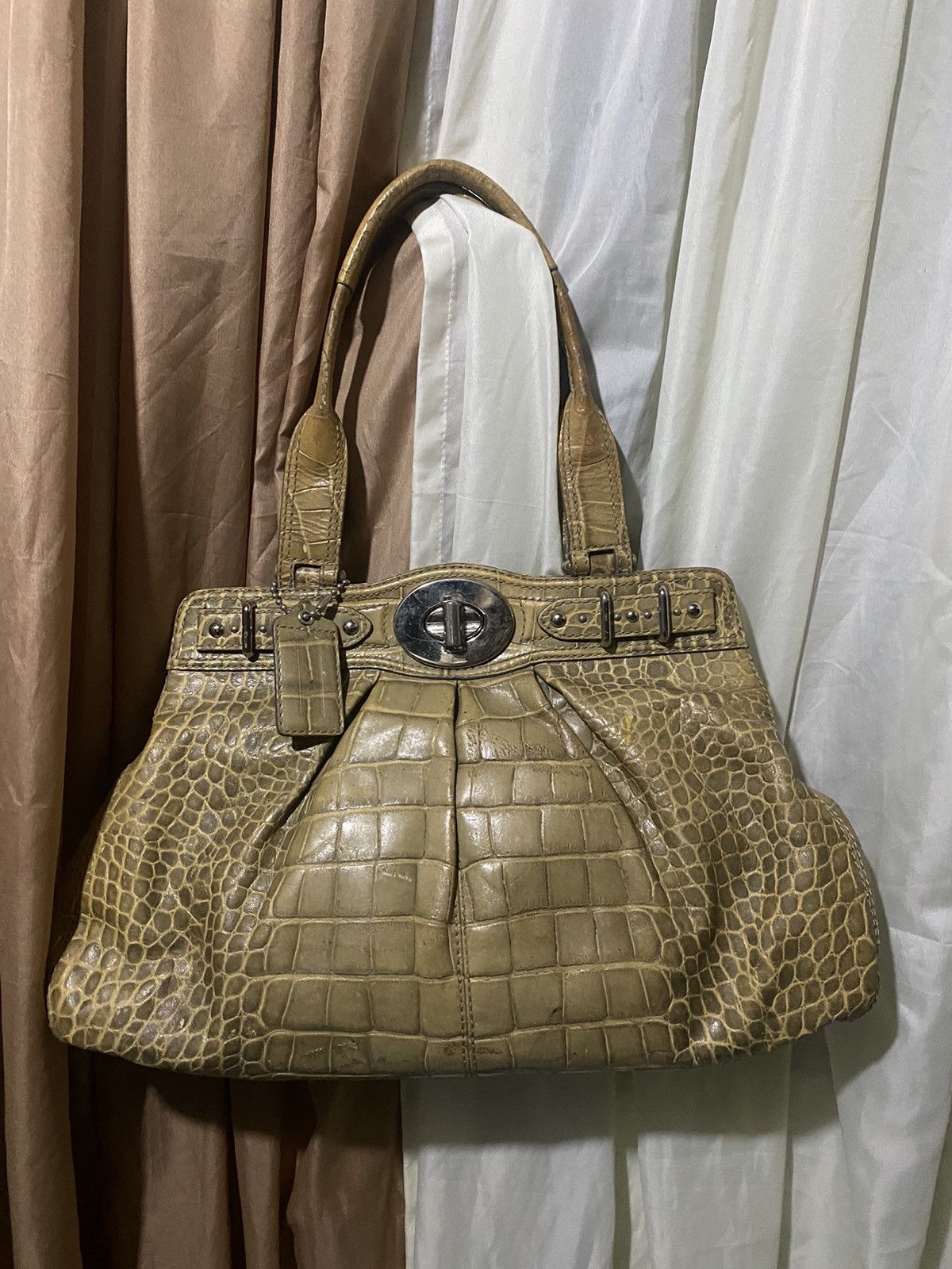 Coach Vintage coach Crocodile skin Size ONE SIZE - 1 Thumbnail