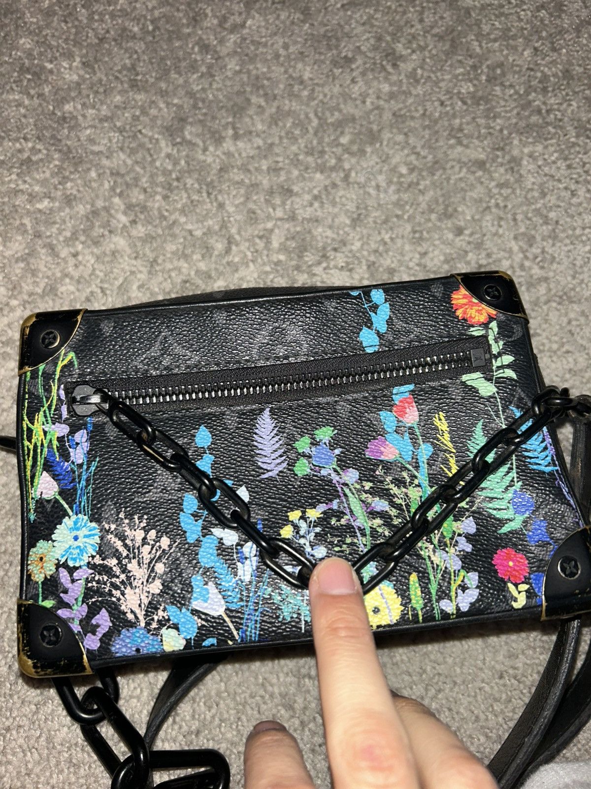 Louis Vuitton Louis Vuitton Mini Soft Trunk Monogram Eclipse Foliage Bag Size ONE SIZE - 16 Thumbnail