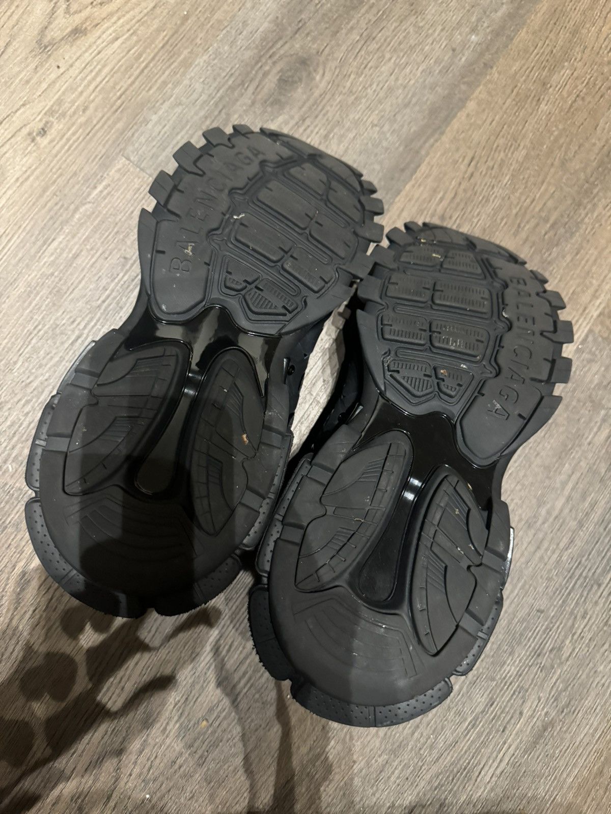 Balenciaga BALENCIAGA Black Track LED Runners Size US 12 / EU 45 - 9 Thumbnail
