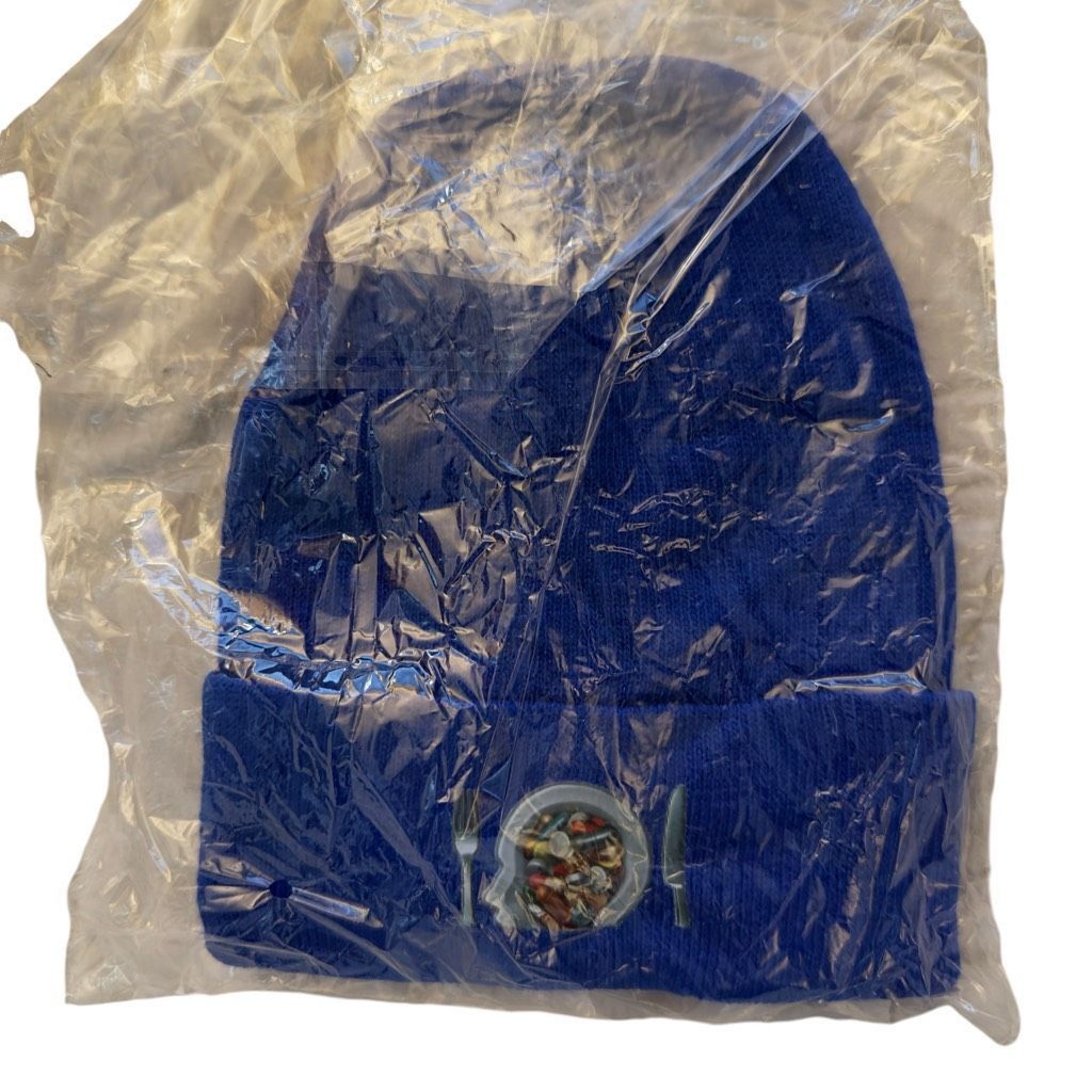 Other NWT Blue All In My Head Beanie Unisex OS | Streetwear Skater Size ONE SIZE - 5 Thumbnail