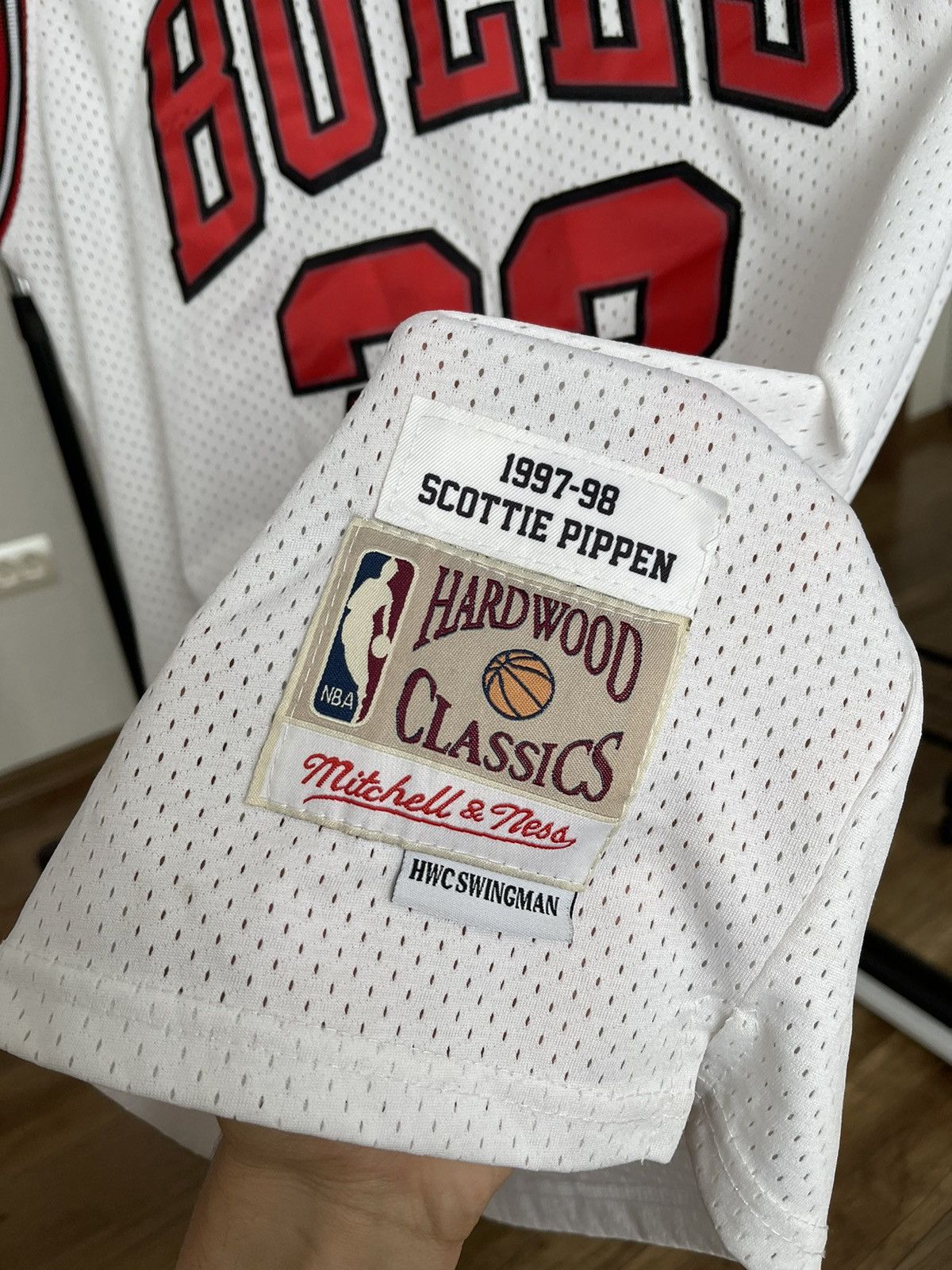 Mitchell & Ness Mitchell And Ness Chicago Bulls Pippen Vintage NBA Jersey Size US M / EU 48-50 / 2 - 9 Thumbnail