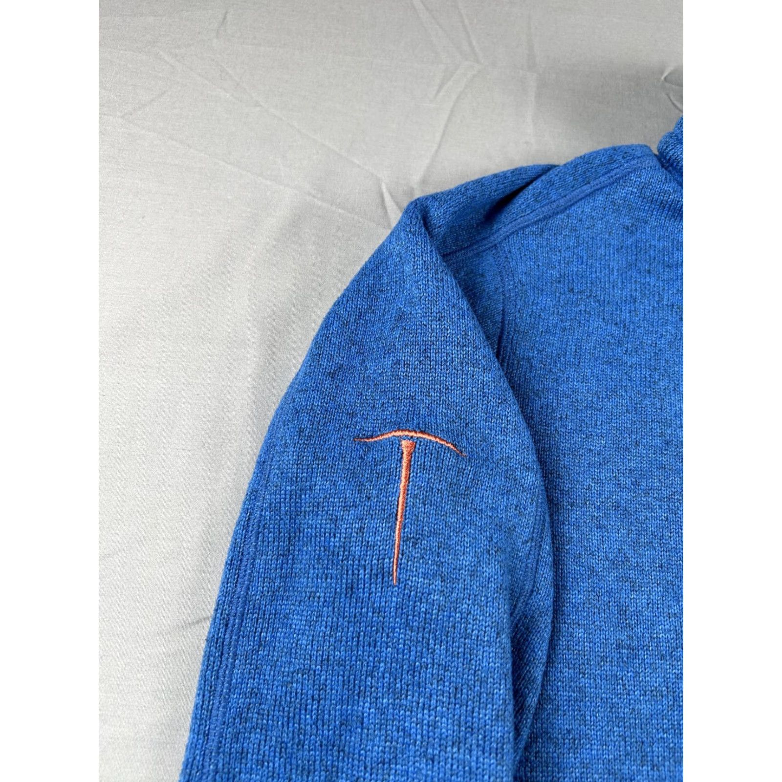 Patagonia Patagonia Womens Small Blue Quarter Zip Fleece Pullover Mock Neck Sweater Size S / US 4 / IT 40 - 4 Thumbnail