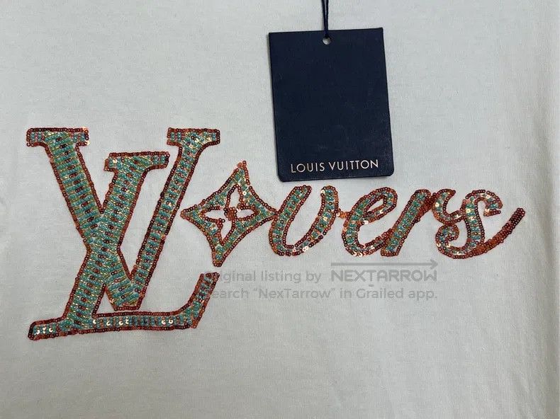 Louis Vuitton Louis Vuitton Beaded sequin embroidered short sleeve Size US XL / EU 56 / 4 - 6 Thumbnail