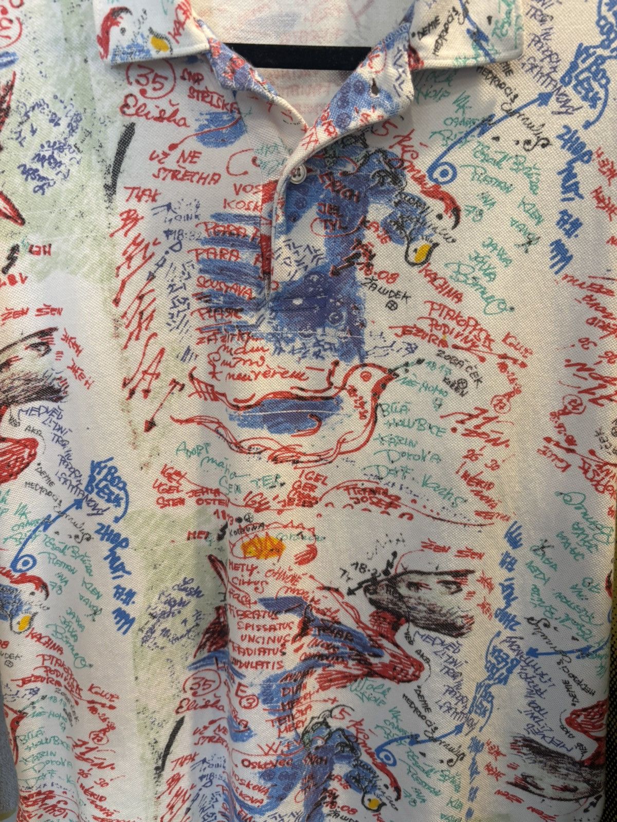 Comme des Garcons Comme Des Garcon Map Button Up 🚣 Size US S / EU 44-46 / 1 - 5 Thumbnail