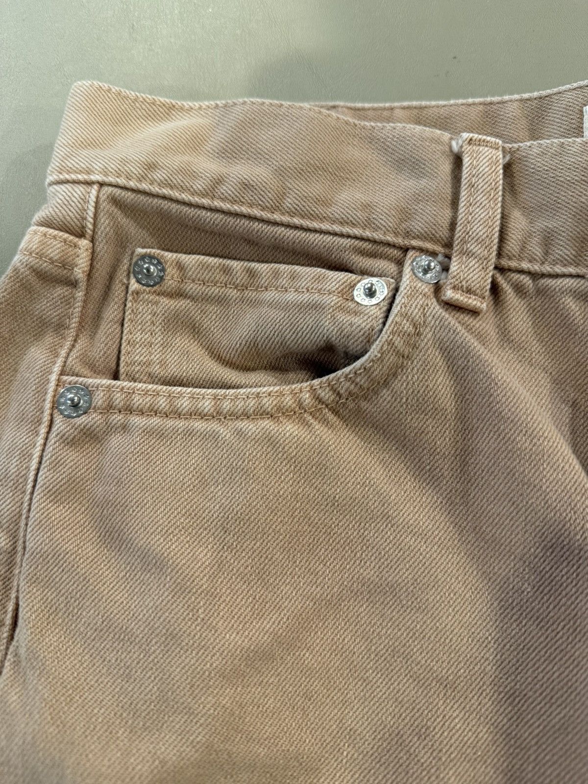 Sefr Brown Twisted Jeans Size US 30 / EU 46 - 4 Thumbnail