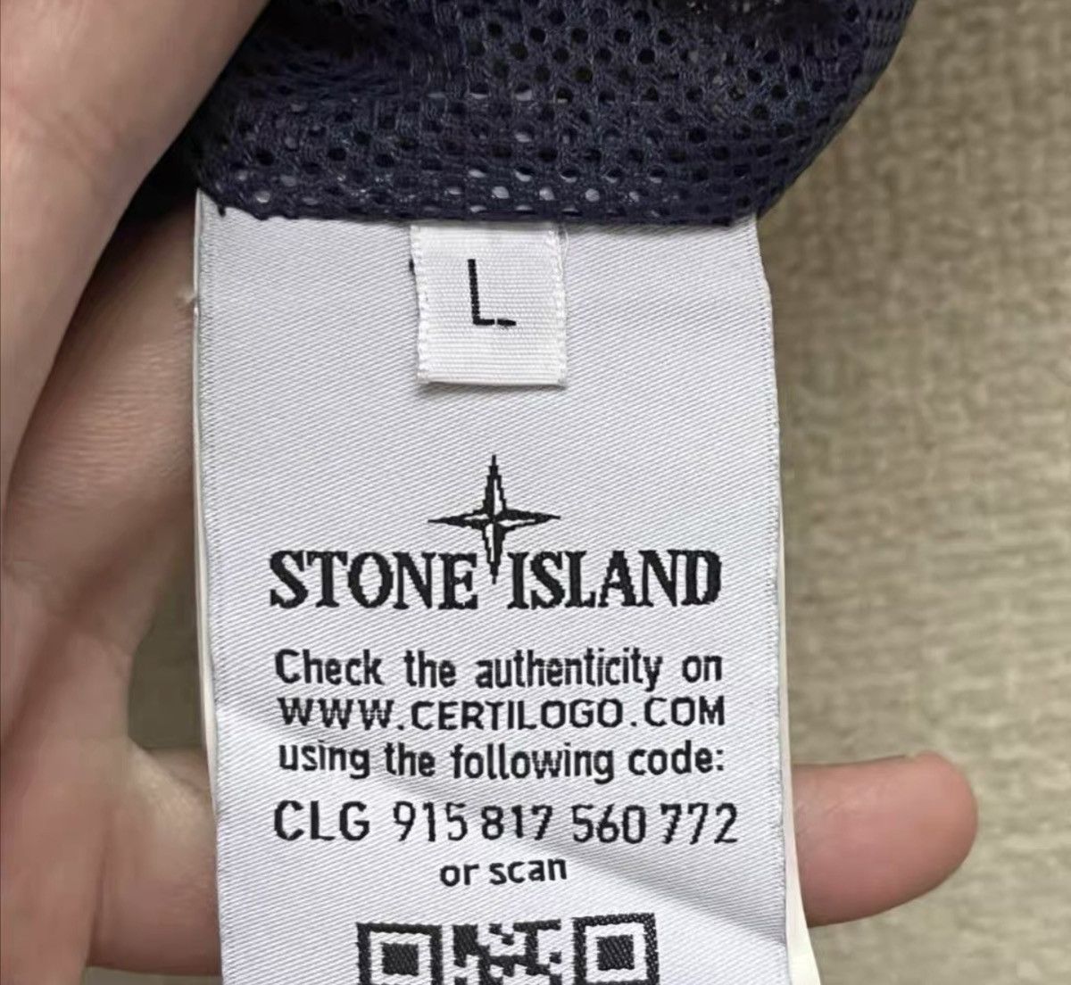 Stone Island × Supreme Supreme stone island anroak bandana jacket navy Size US L / EU 52-54 / 3 - 5 Thumbnail