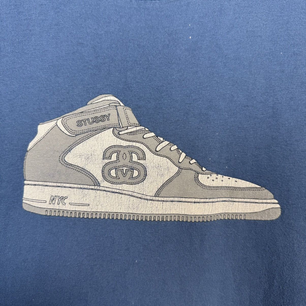 Stussy Stussy Sneaker Print Vintage T-Shirt Rare Tee Size US XL / EU 56 / 4 - 7 Thumbnail