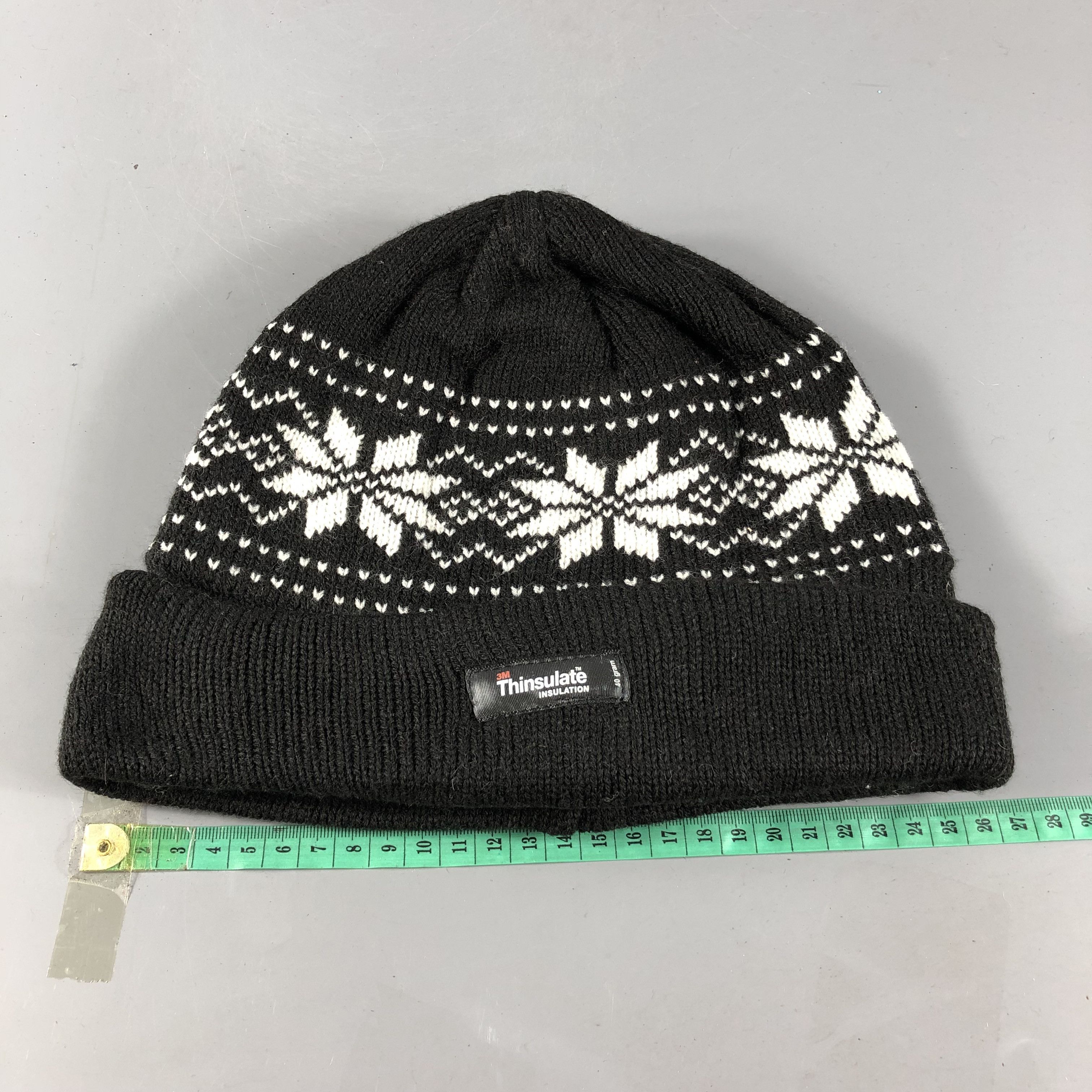 Vintage Thinsulate Fair Isle Beanie Snowcap Snow Hat B670 Size ONE SIZE - 3 Thumbnail