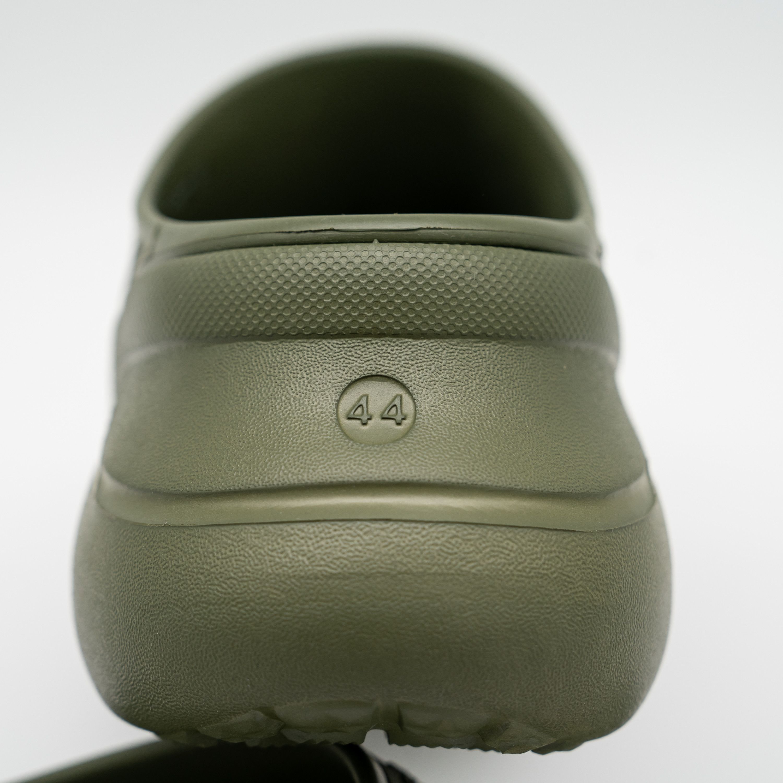 Balenciaga × Crocs 44 - Balenciaga Crocs Mule Green Khaki Slide Sandal Platform Size US 11 / EU 44 - 10 Thumbnail