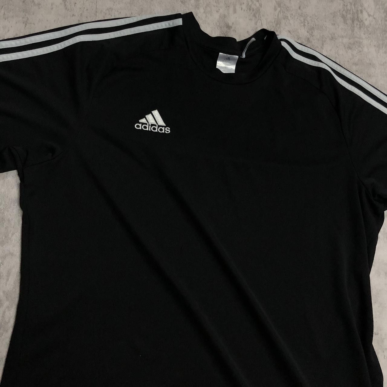 Adidas Adidas black T-shirt Size US XL / EU 56 / 4 - 2 Thumbnail