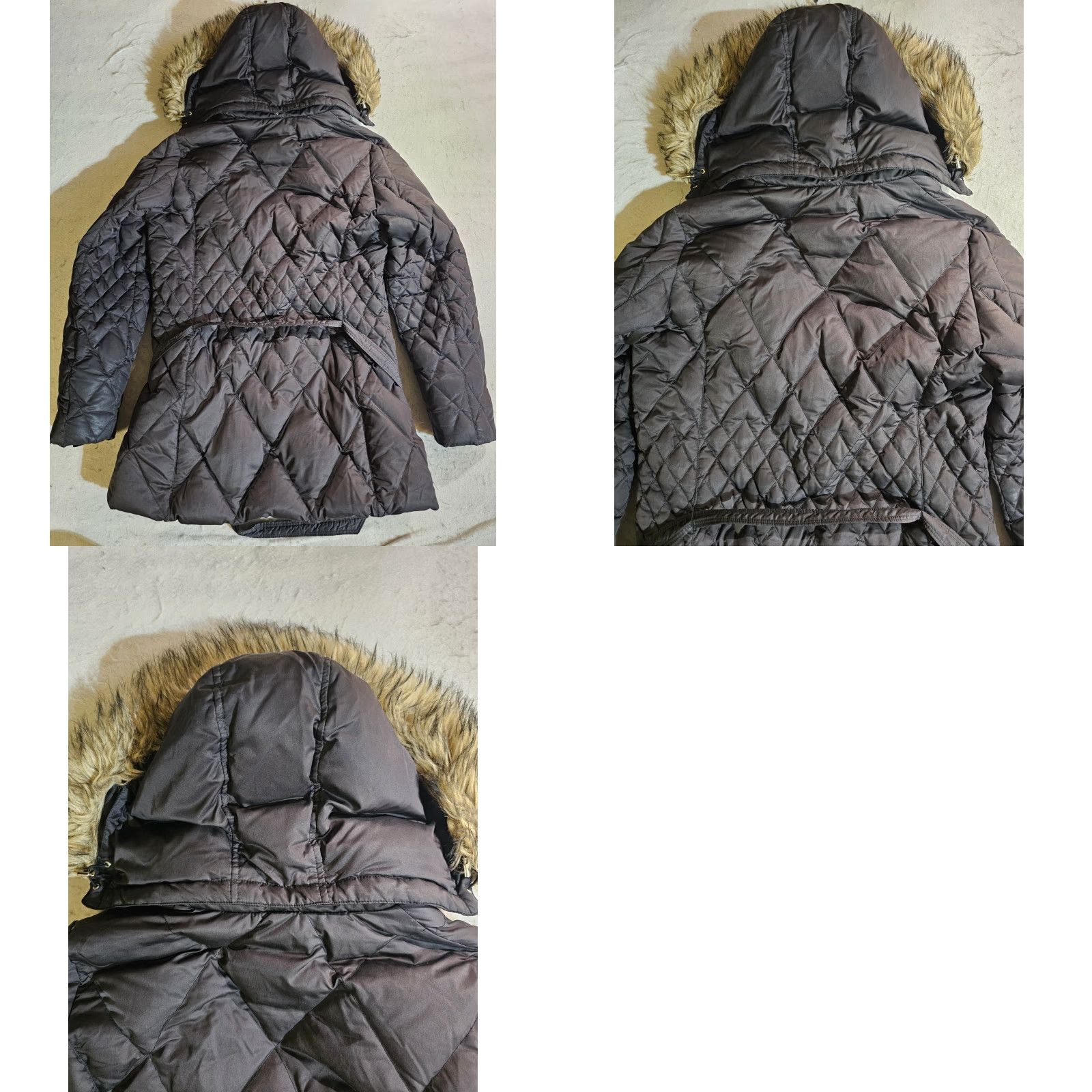 Eddie Bauer EDDIE BAUER Parka Jacket Black Down-Fill Faux Fur Hood Trim Womens Large Length Mid-Length Regular Size L / US 10 / IT 46 - 8 Thumbnail