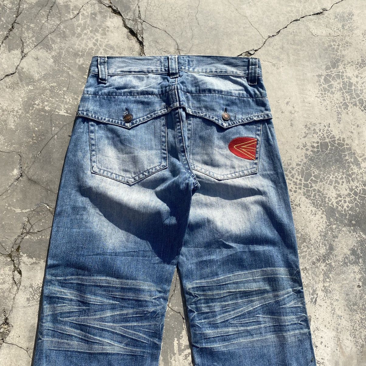 Energie ENERGIE Distressed Baggy Jeans Size US 32 / EU 48 - 4 Thumbnail