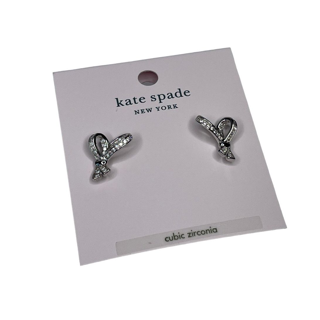 Kate Spade Kate Spade All Tied Up Pave Studs Earrings Size ONE SIZE - 2 Thumbnail