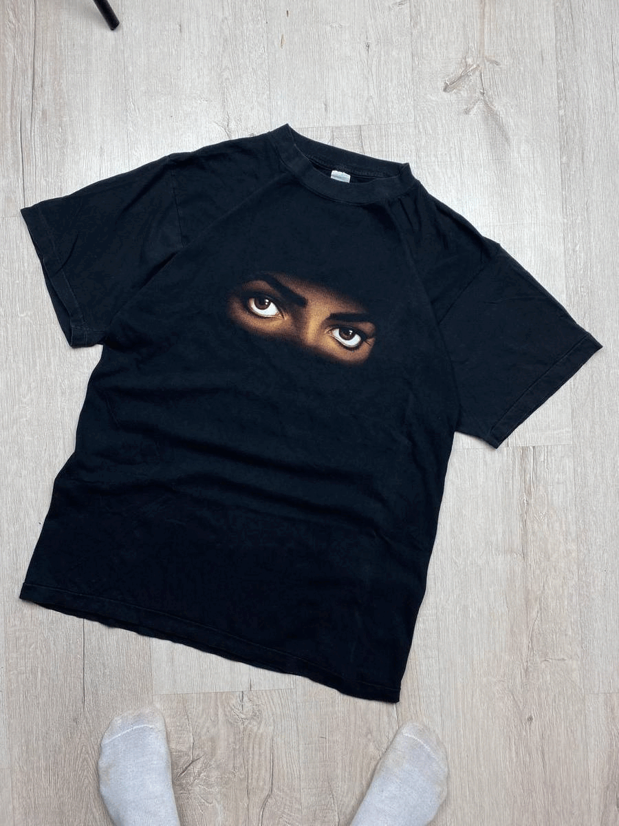 Vintage Vintage Michael Jackson Dangerous 1992-1993 World Tour Size US XL / EU 56 / 4 - 2 Preview