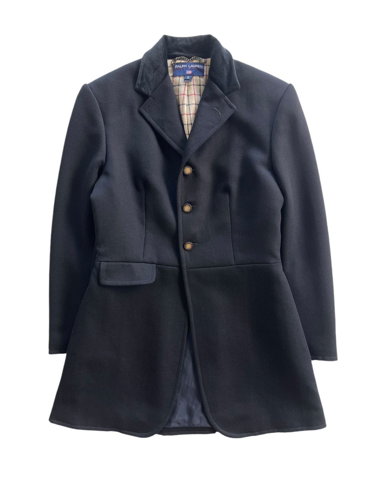 Polo Ralph Lauren 1990s Polo Ralph Lauren Hunt Coat Size M / US 6-8 / IT 42-44 - 1 Thumbnail
