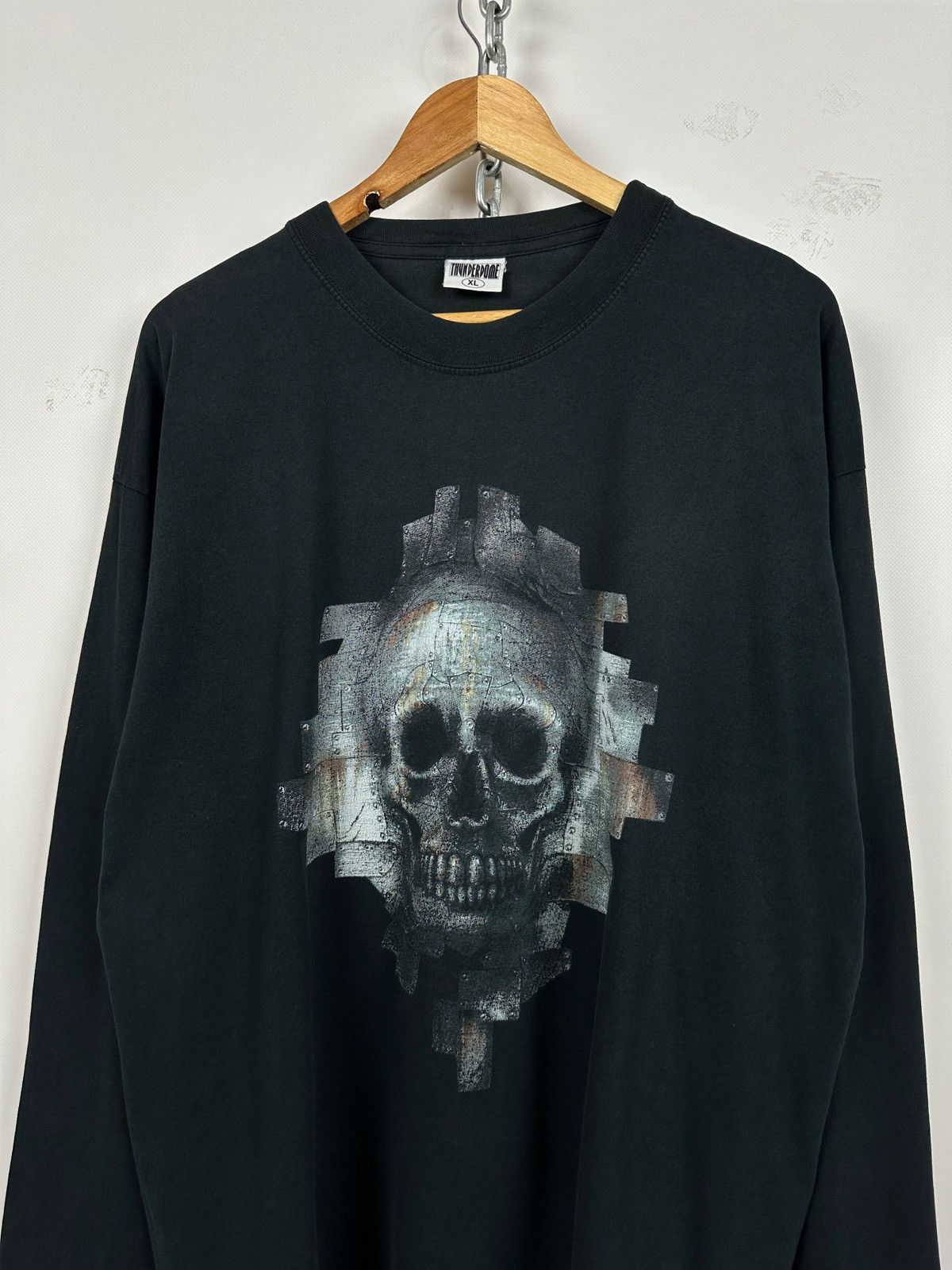 Thunderdome 1998 Vintage Thunderdome Gabber Band Long Sleeve T-Shirt Size US XL / EU 56 / 4 - 3 Thumbnail