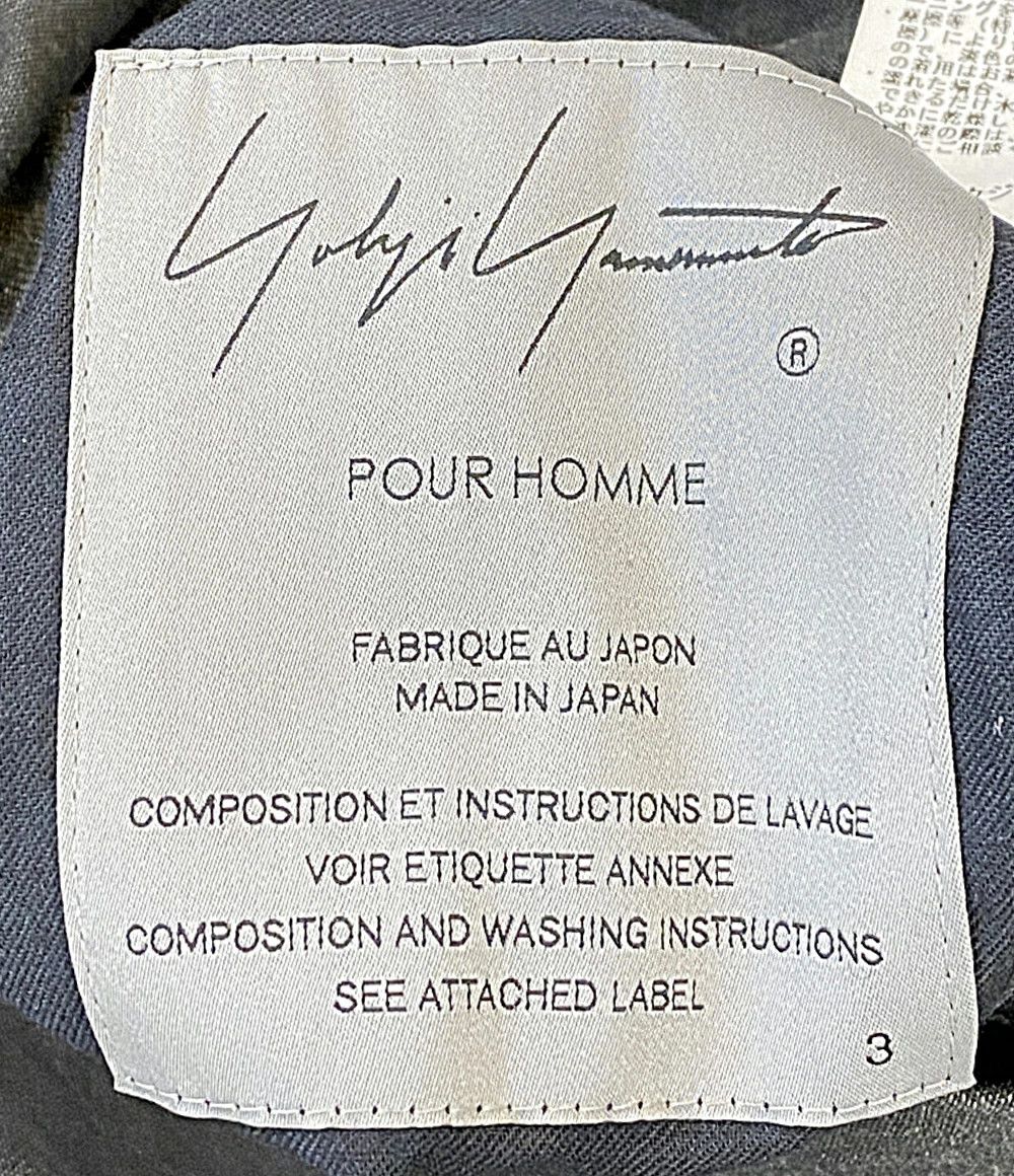 Yohji Yamamoto Yohji Yamamoto POUR HOMME 24AW HO-C18-601 coat Size US L / EU 52-54 / 3 - 5 Thumbnail
