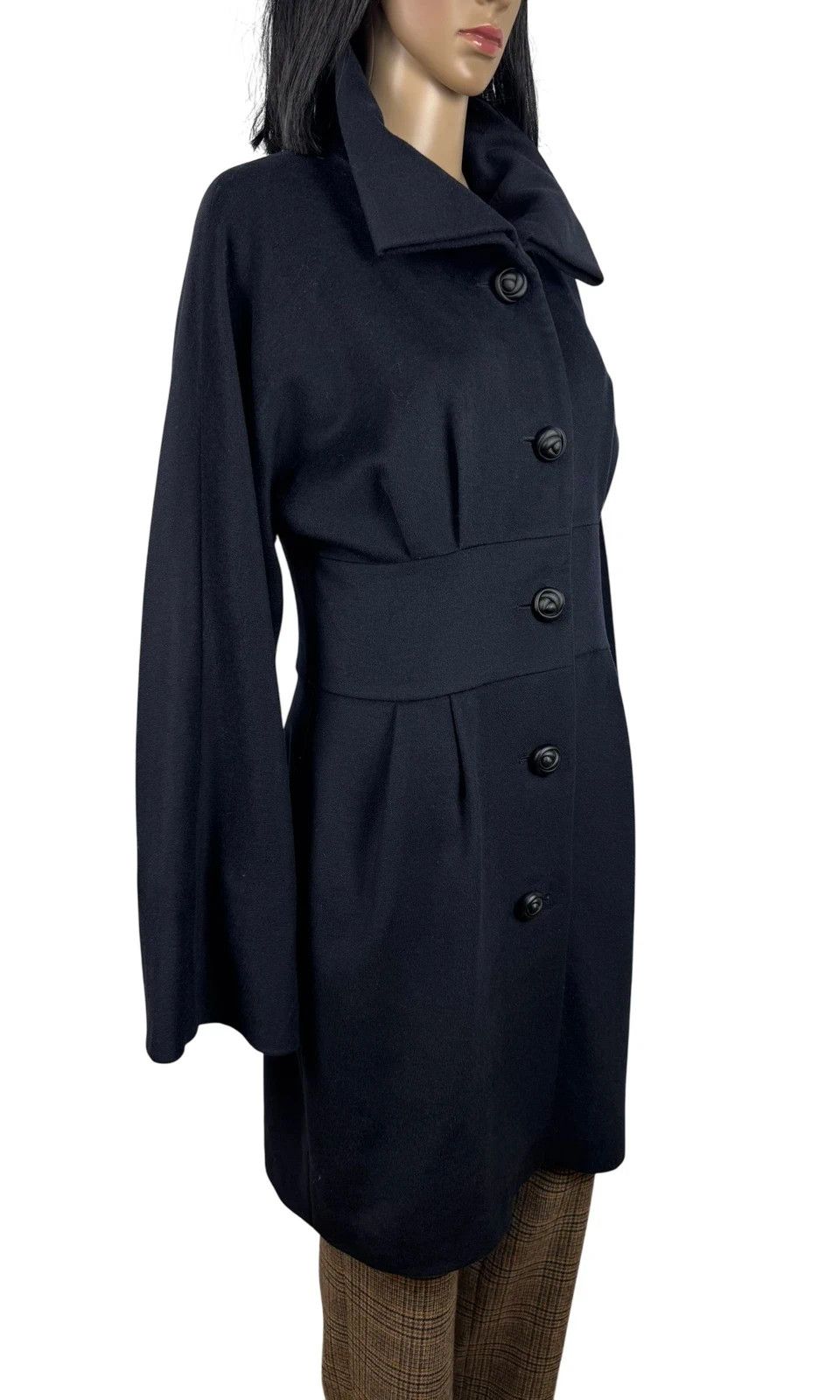 Other Delcorso Luxury Coat Wool Cashmere Mock Neck size 46 Size L / US 10 / IT 46 - 5 Thumbnail