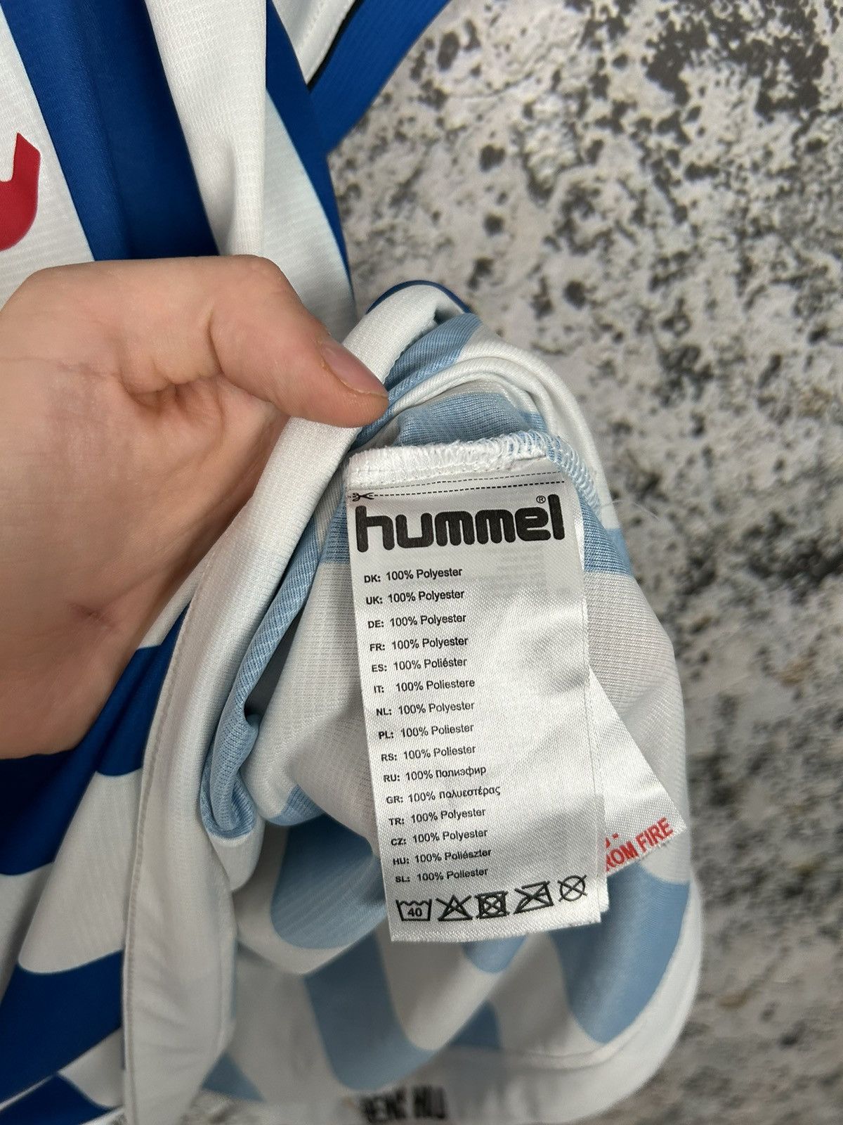 Hummel Odense FC Soccer Jersey Hummel Foootball Sportswear Rare Size US XL / EU 56 / 4 - 8 Thumbnail