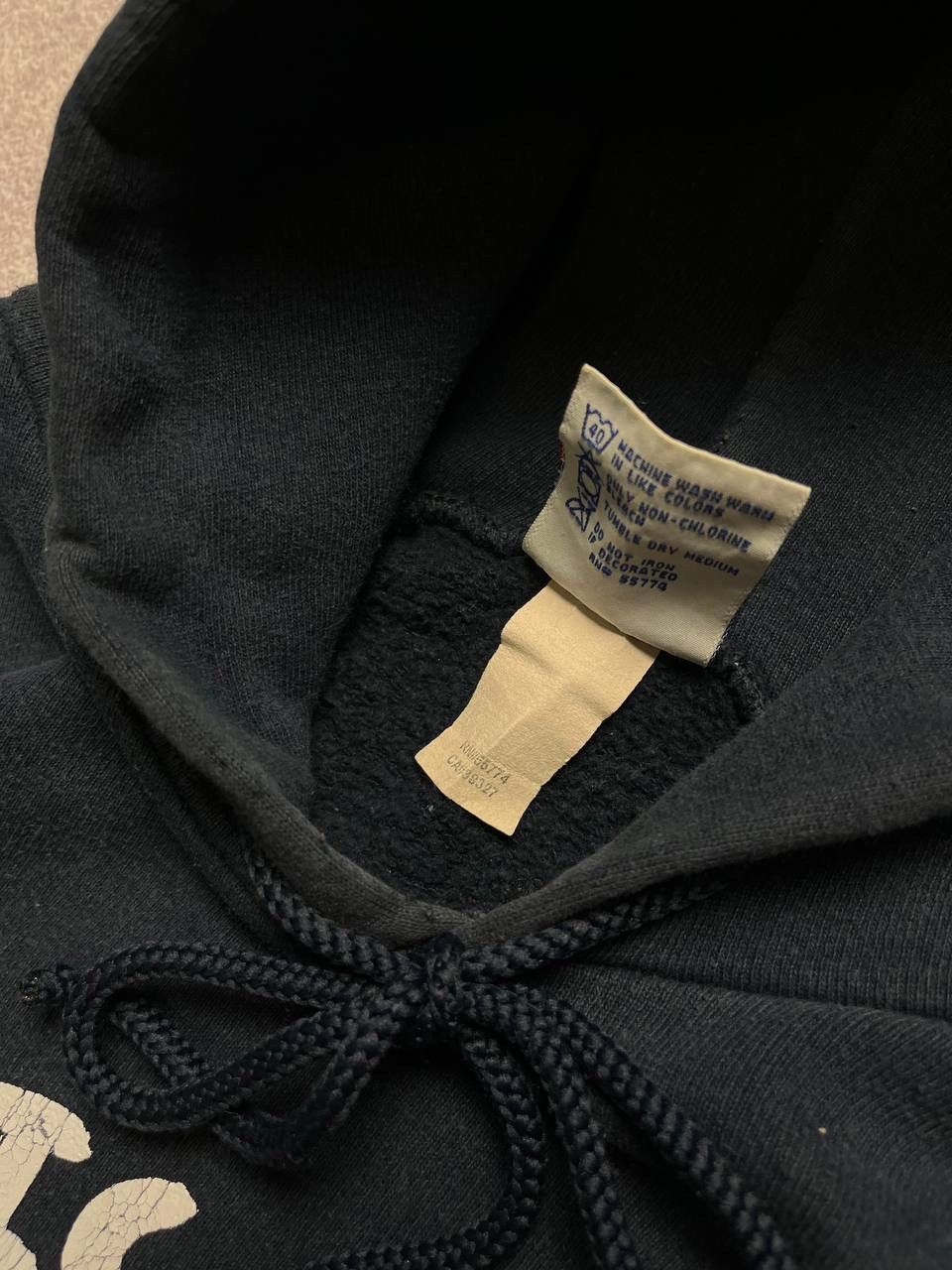 Hook-Ups VINTAGE MISCHIEF SKATE STORE BOXY HEAVY COTTON HOODIE XL Size US XL / EU 56 / 4 - 4 Thumbnail