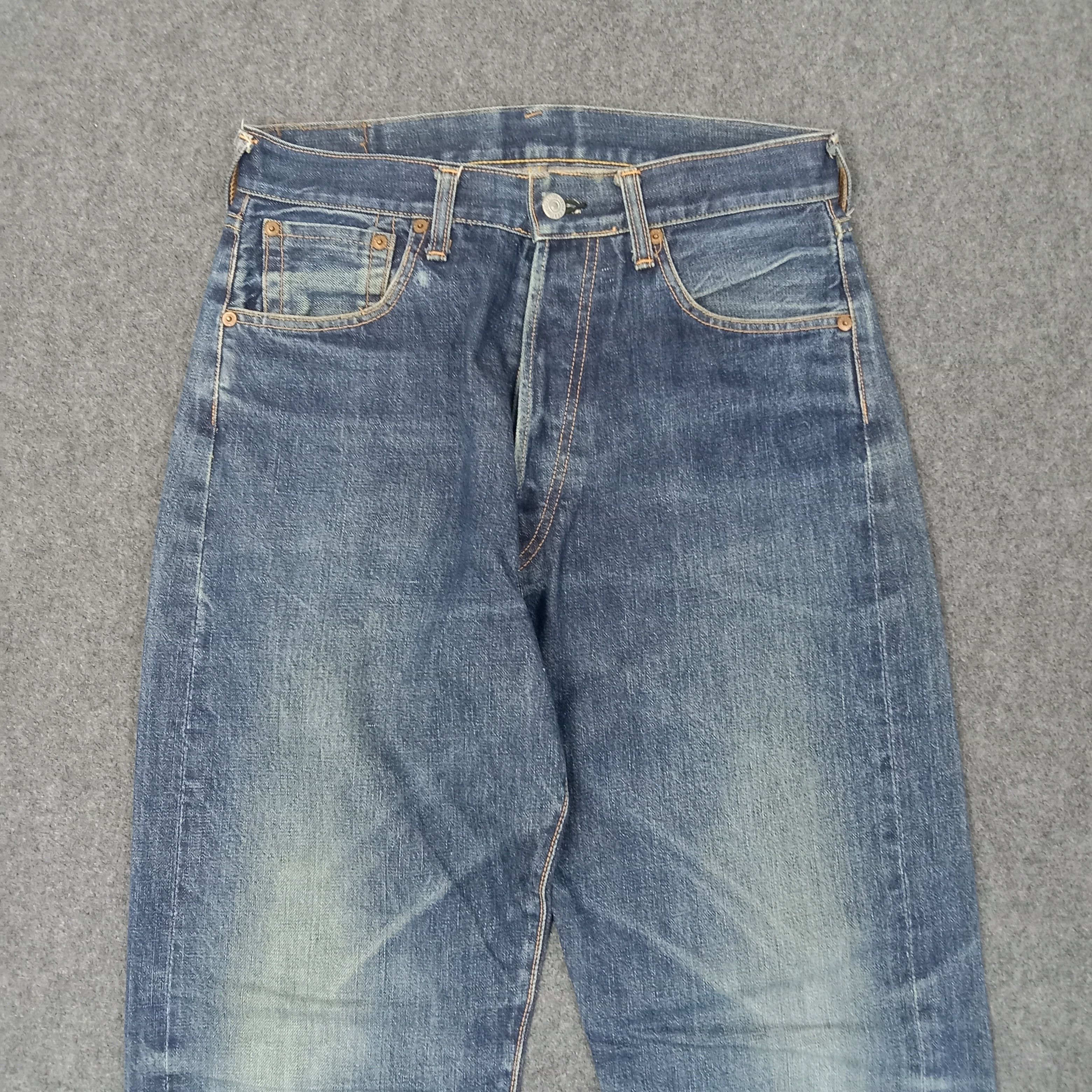 Japanese Brand Evis Japanese Brand Daicock Custom Art Denim Jeans C244N22 Size US 30 / EU 46 - 7 Thumbnail