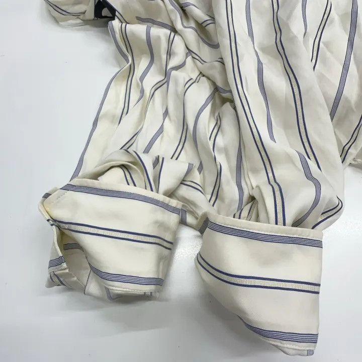 Balenciaga Balenciaga Balenciaga Striped Long Sleeve Casual Shirt -25 Size US S / EU 44-46 / 1 - 6 Thumbnail