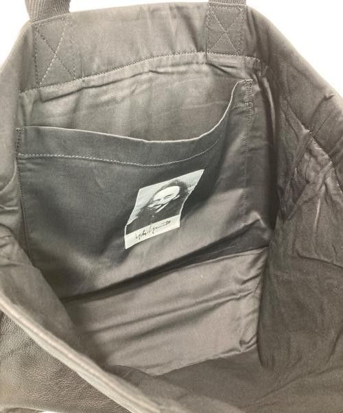 Yohji Yamamoto YOHJI YAMAMOTO Novelty Logo Leather Tote Bag Size ONE SIZE - 3 Thumbnail