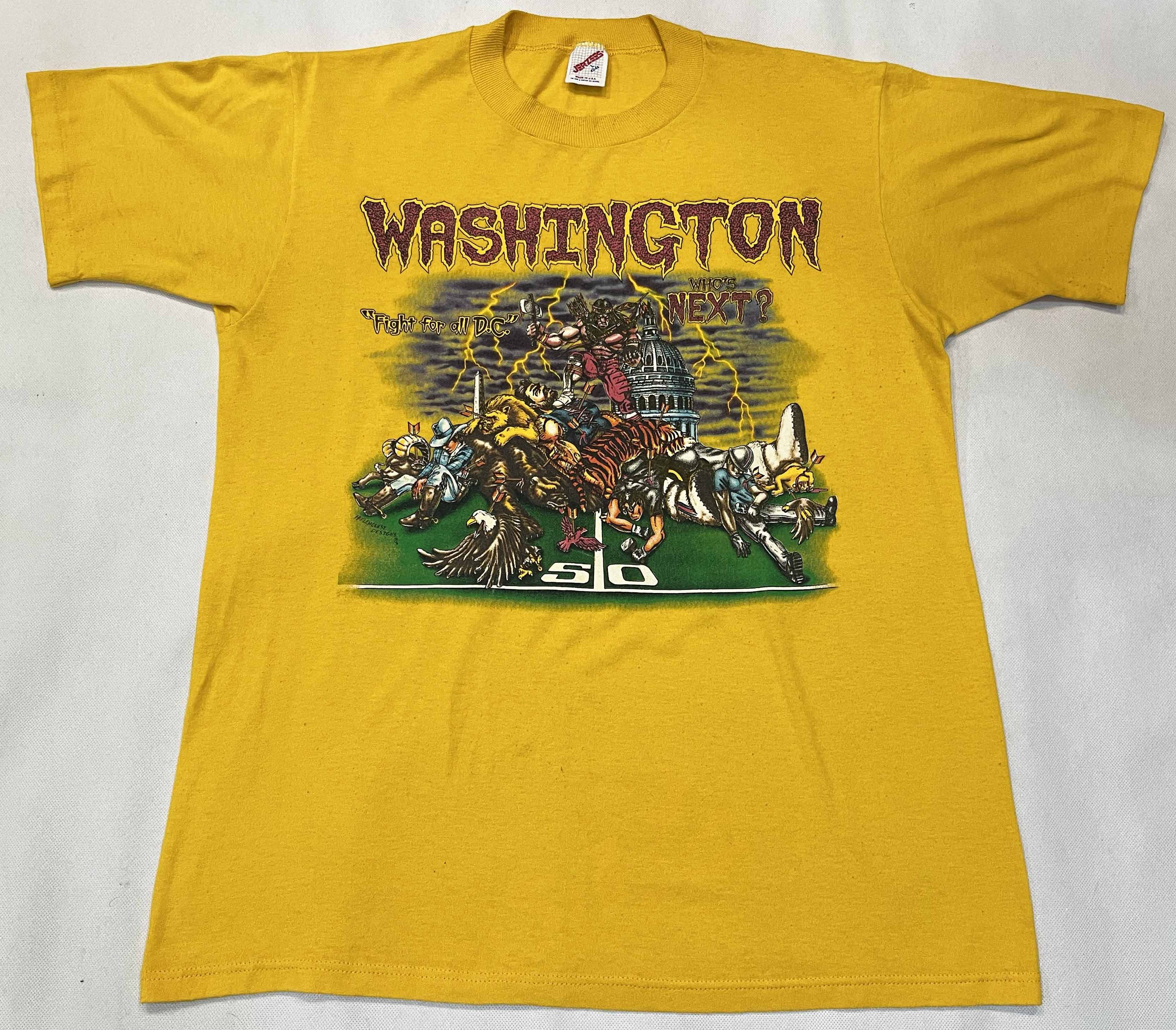 Jerzees × Vintage Vintage Jerzees NFL Washington Redskins Football T-Shirt Size US L / EU 52-54 / 3 - 1 Thumbnail