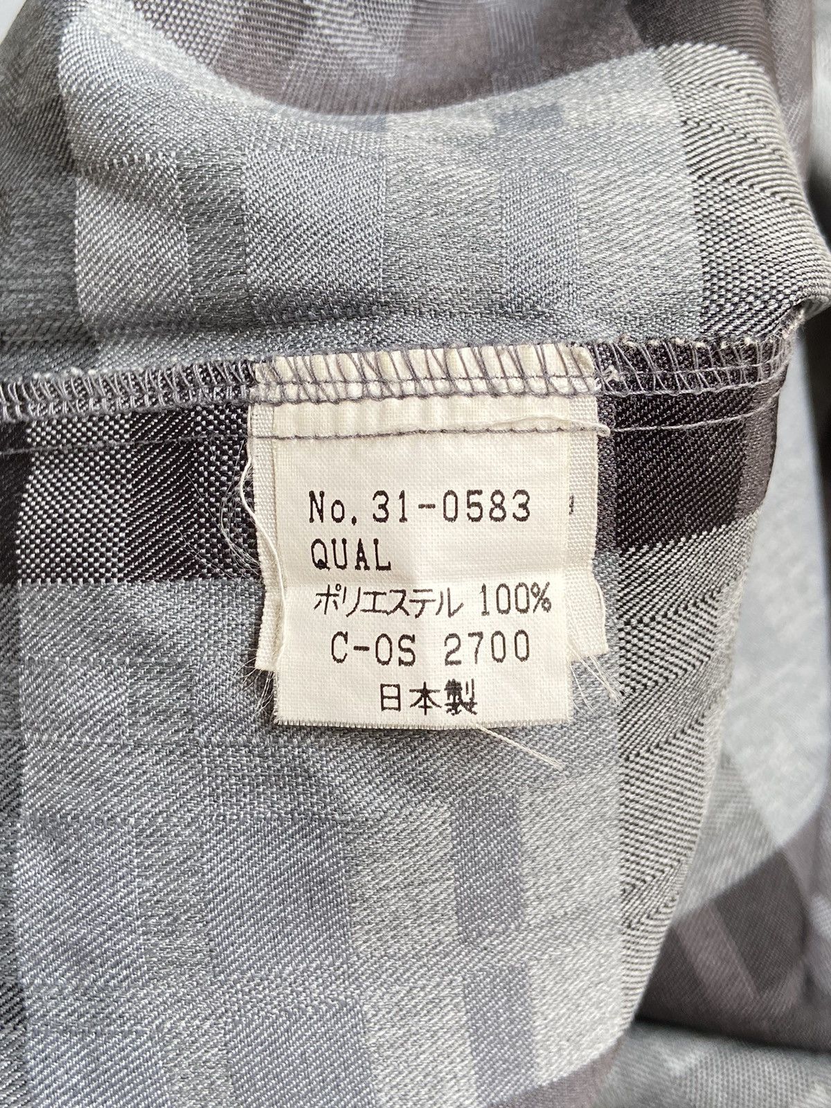 Designer × Japanese Brand CAPITANO Grey Plaid Shirt Size US M / EU 48-50 / 2 - 12 Thumbnail