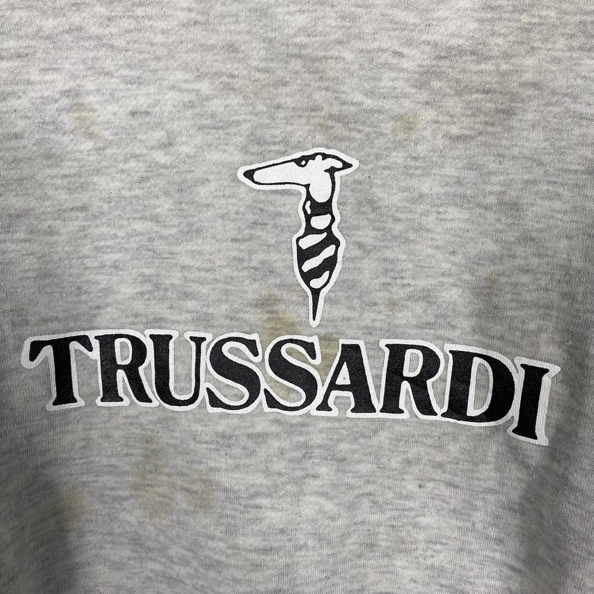 Japanese Brand 📌Vintage Sweatshirt Trussardi Big Logo Size US L / EU 52-54 / 3 - 14 Thumbnail