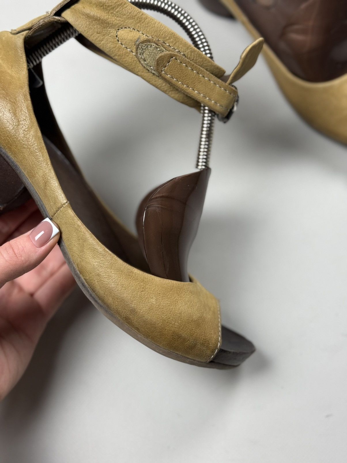 A.S.98 A.S. 98 Airstep Ladies Leather Avant-Garde Heels Shoes Size US 6 / IT 36 - 6 Thumbnail