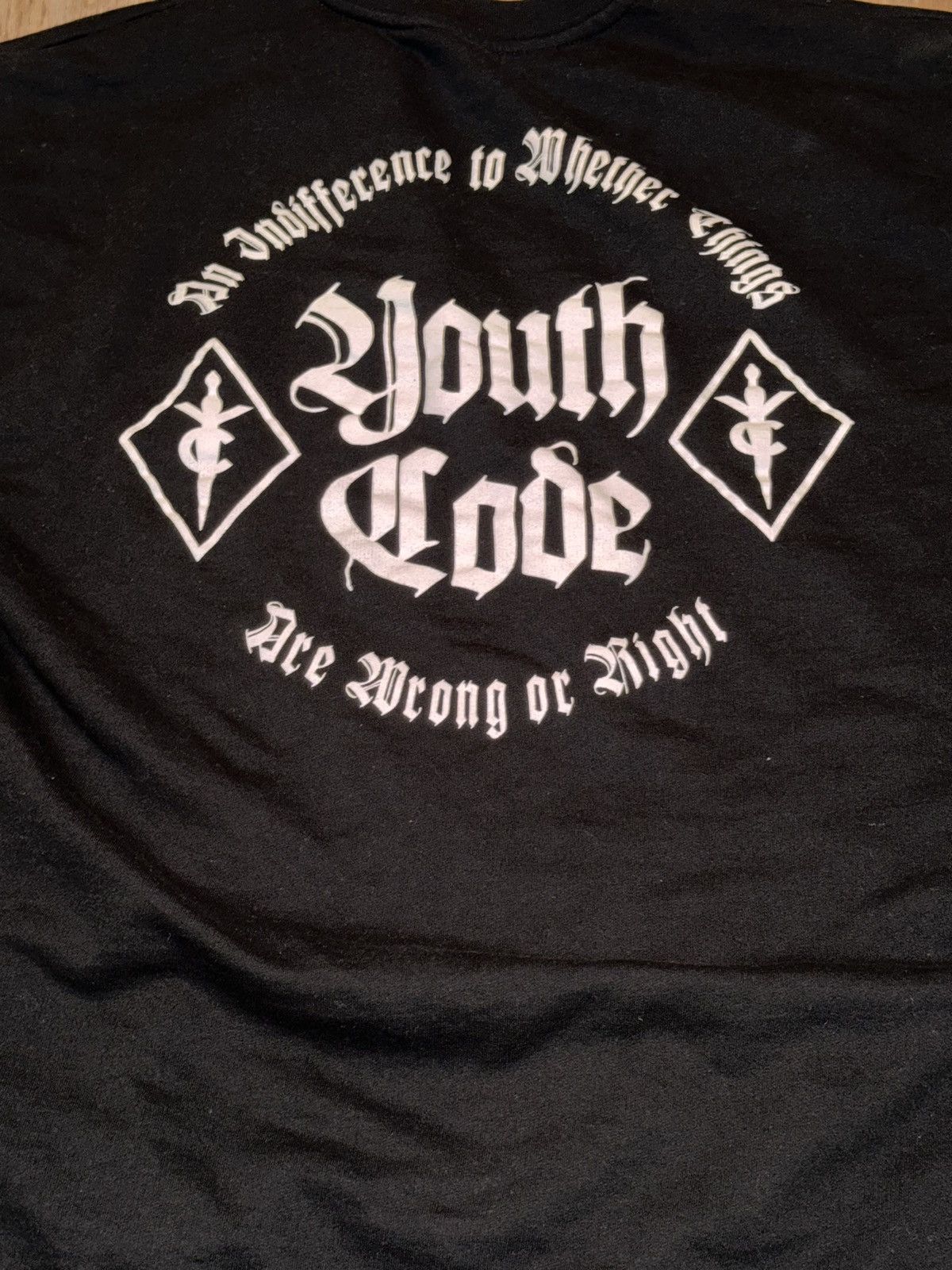 Band Tees Youth Code Wrong Or Right Sweatshirt Size US XL / EU 56 / 4 - 4 Thumbnail
