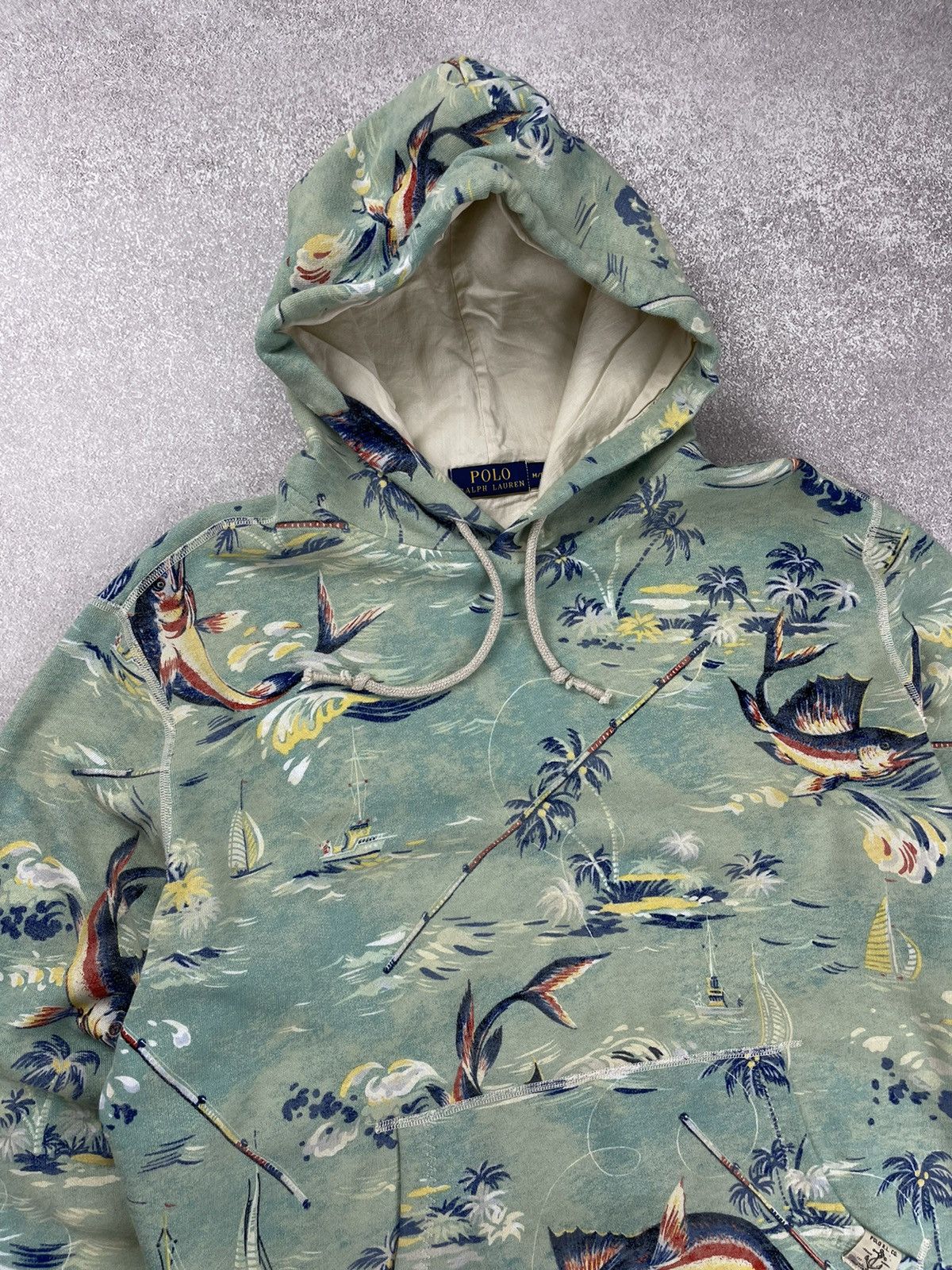 Polo Ralph Lauren Polo Ralph Lauren Hawaiian Marlin Hoodie Men’s Size M Size US M / EU 48-50 / 2 - 6 Thumbnail